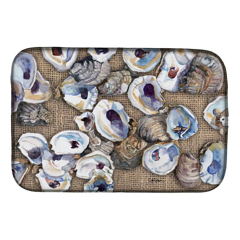 Drying Mat, White/Brown