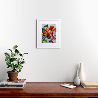 Fine Art par Clau Robles, Gil Naranjas de Verano, reproduction d'art encadrée