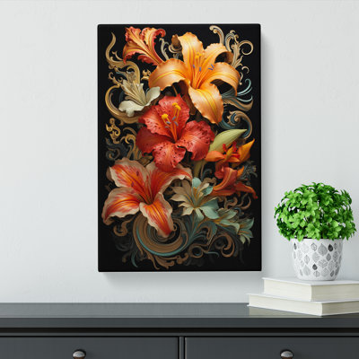 Lily Flower Baroque - Print