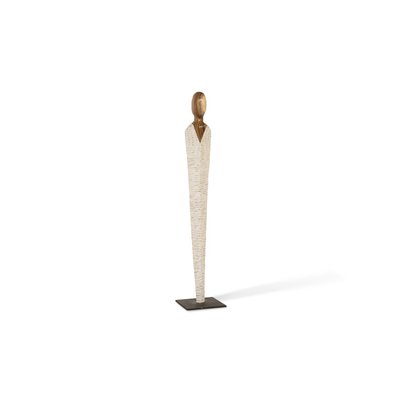 Vested Female Statue, 63" H x 12" W x 12" D