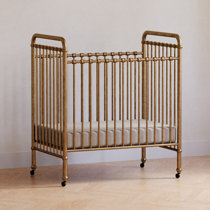 brass baby crib