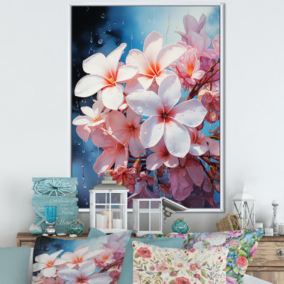" Pink Fragrant Plumeria Serenade "