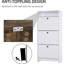 18 Pair Flip Down Shoe Storage