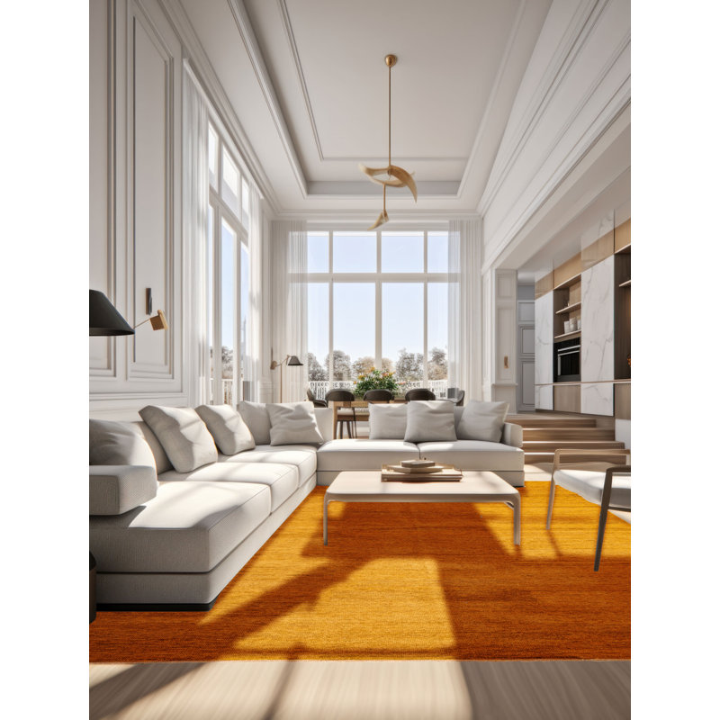 Tapis doré Pak Finest Gabbeh 9 pi 0 po x 12 pi 1 po