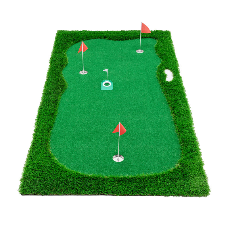Tapis de golf avec gazon de haute qualité, H 2 po x l 59 po x P 142 po