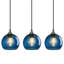 Luminaire suspendu en forme de globe à 3 lumières Charolyn Luminaire suspendu en verre pour îlot de cuisine-42081004-42080994