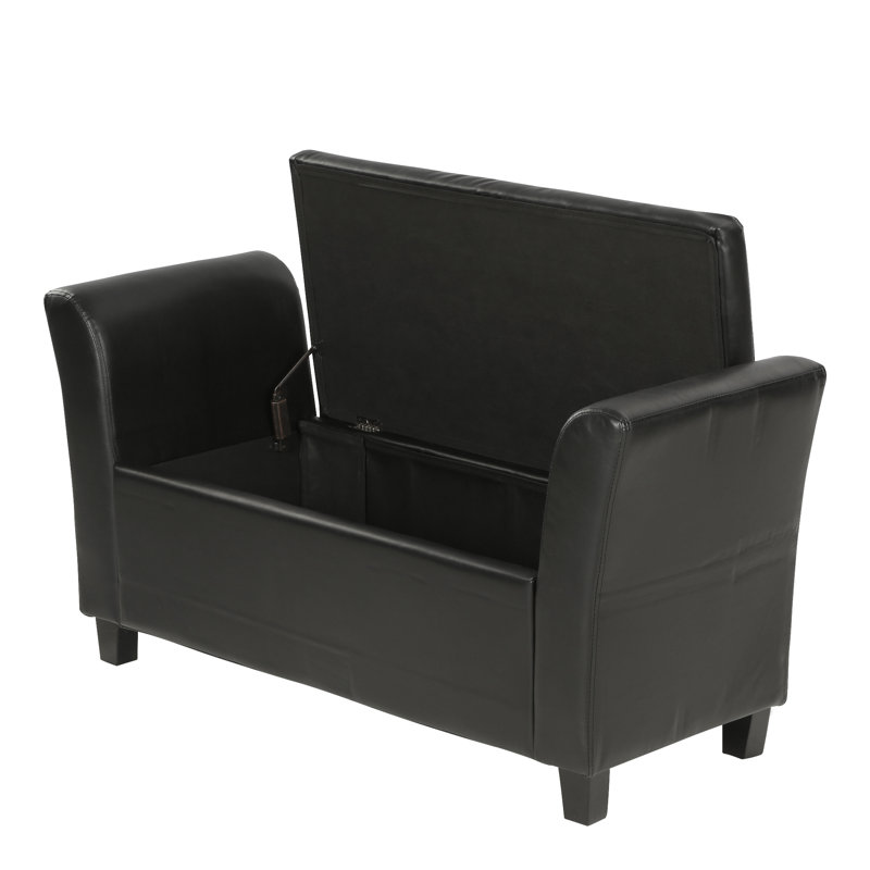 Ashley Storage Bench, Black