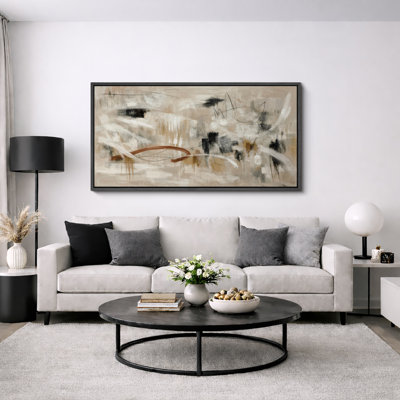 Reproduction d'art moderne sur toile encadrée