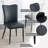18.3'' H Faux Leather Upholstered Parsons Chair (Set of 6)-706286126-674296063
