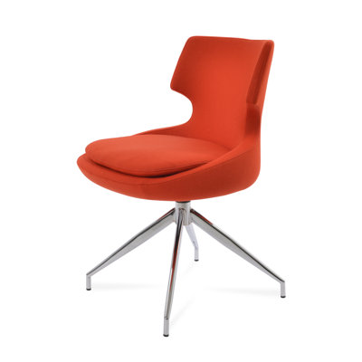 Patara Spider Swivel Chair in Wool