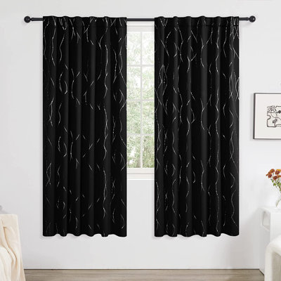 Deenie Room Darkening Curtain Pair