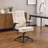 25.6 Inch Adjustable Armrest Dual Purpose Leg Swivel Office Chair With Spikes-749801905