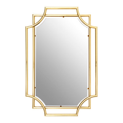 Stratton Metal Rectangle Wall Mirror