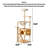 Modern Wooden Wind Cat Tree
