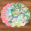 Vida Leather-like; Linen Round Placemats