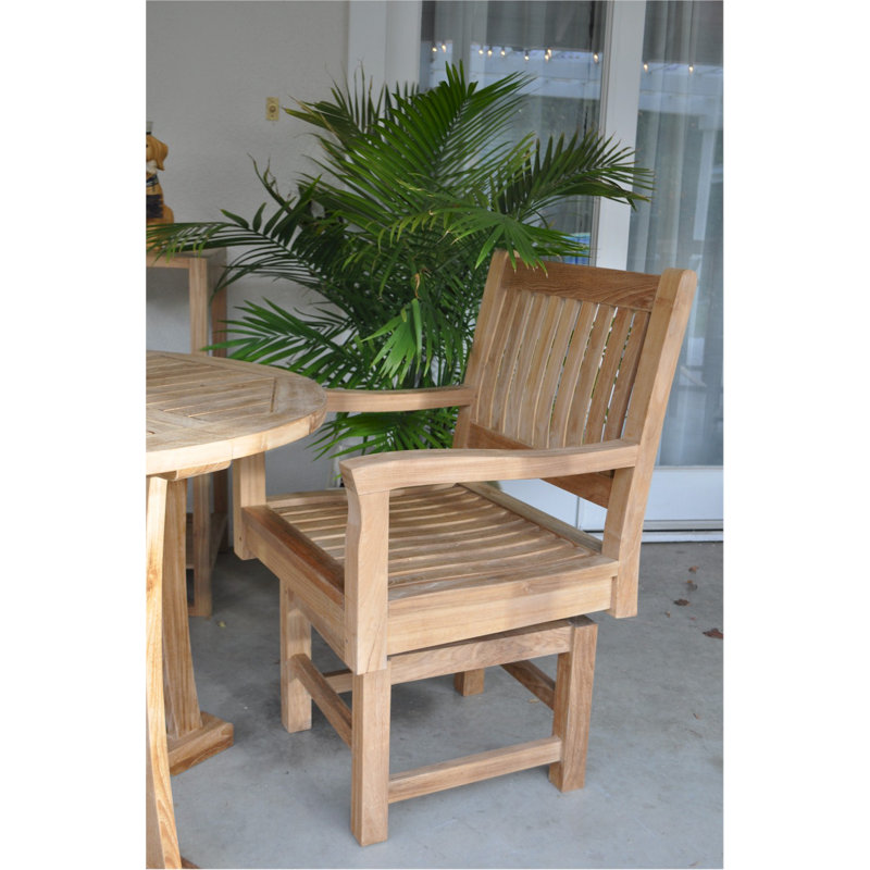 Rialto Outdoor Teak Dining Armchair