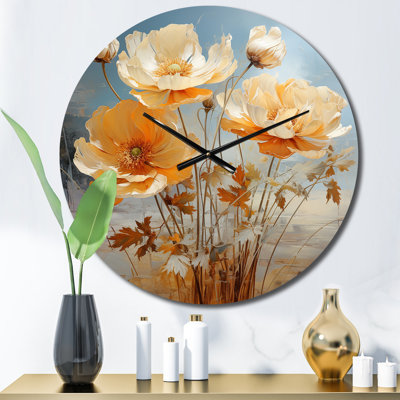 Maulik - Floral Wall Clock