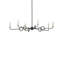 Lustre classique à 6 lumières de style bougie Privé