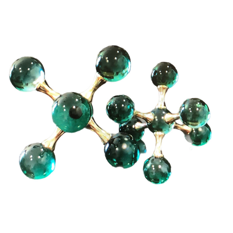 Verre S / 2 Green Jacks
