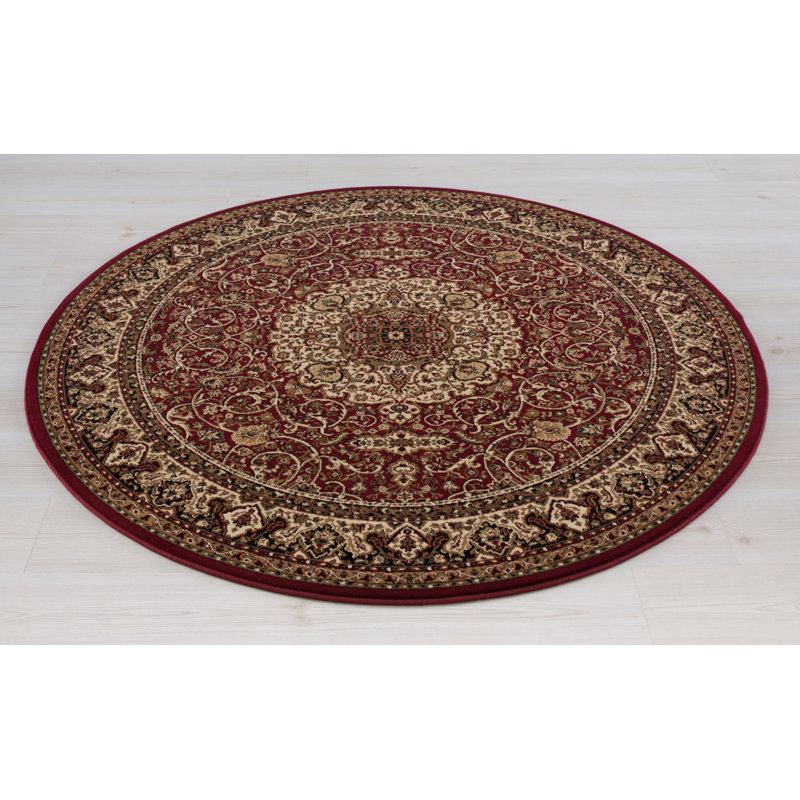 Izaiah Oriental Indoor Rug, Round 7'10"