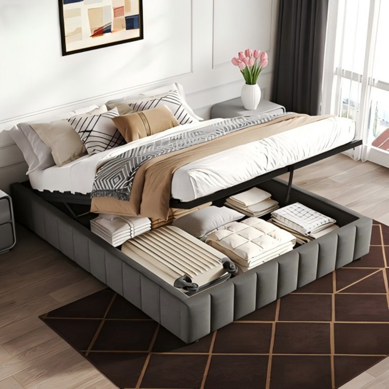 Double (4'6) Lift Up Storage Bed