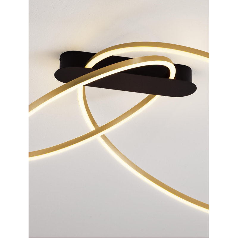 Flush Mount, BRASS GOLD, 2, 42