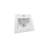 24.2'' Ceramic Single Bathroom Vanity Top Sink and Faucet