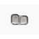 Undertone® 31" L x 20-1/8" W x 9-1/2" Under-Mount Large/Medium Double-Bowl Kitchen Sink