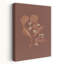 "Earthy Botanical Blooms", art floral moderne et rustique