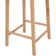 Bartolomea Upholstered Counter Stool with Solid Wood Frame