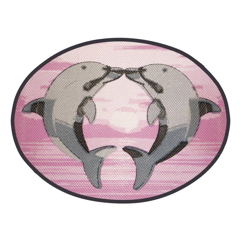 Tapis de bain Falkirk, Rose