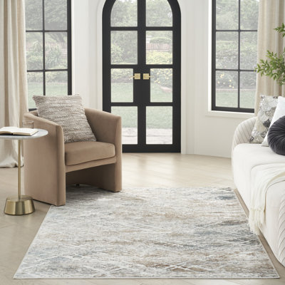 Glitz Chic Performance Grey Rug