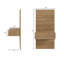  Panneaux d'extension de table de chevet flottants (ensemble de 2)-774940493