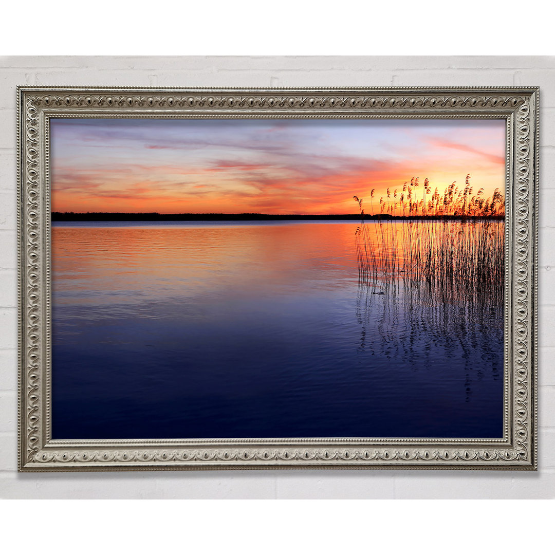 Gerahmtes Wandbild Serene Sunset