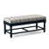 Banc en bois massif Louisa