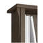 Bibliothèque ajustable de style campagnard - Rangement élégant pour la maison ou le bureau-275559116-275559113