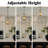 Voinea Single 5" Cord Hung Farmhouse Thick Glass Mini Pendant Light With Clear Raindrop Shape