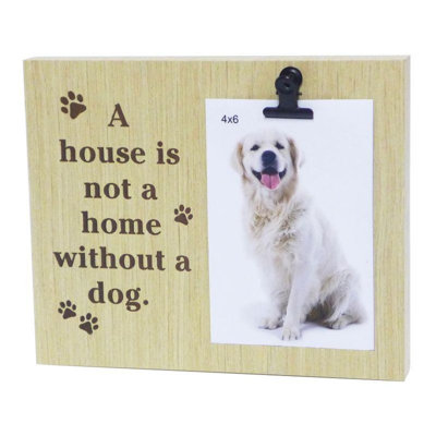 «Dog Pawprints a House Is Not a Home Sans un Chien»