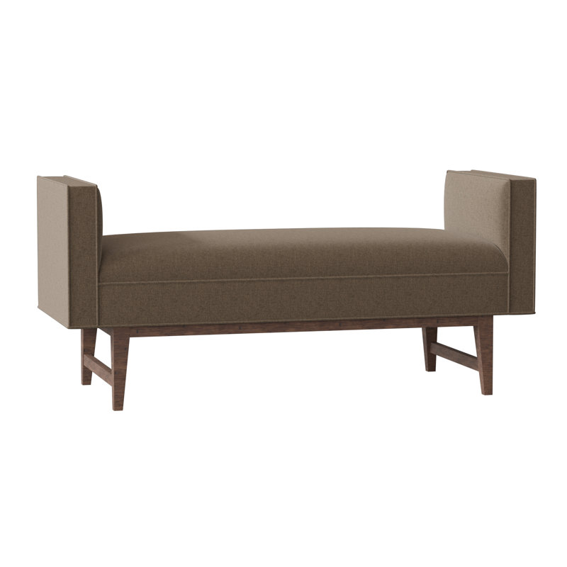 Luna Upholstered Bench, Turquoise (8789 91), Tobacco