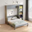 Lit escamotable avec bureau et tablettes Murphy-1333330002-1333330013