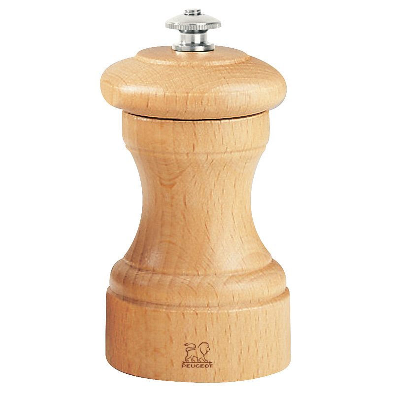 Bistro, 10.3cm H x 5.4cm W x 5.4cm D, Clear, Pepper Mill