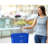 Plastic Open Recycling Bin - 23 Gallons