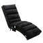 Fauteuil inclinable ergonomique en velours de 21,65 po Alrahman-317214676