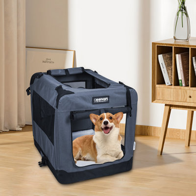 Collapsible Pet Soft-Sided Crate