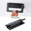 Drawer Handle 2.87" Concealed Zinc Alloy Flat Flush Ring Latch Pull Matte Black-125225393-125225396