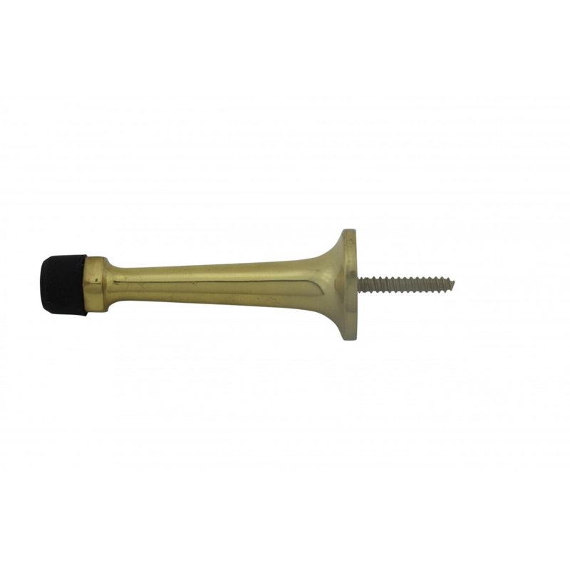 Door Spire Bumper Brass Baseboard Stop
