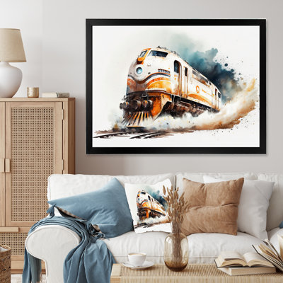" Train On The Tracks "