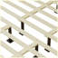 Lit plateforme en bois massif avec rotin-1028900687