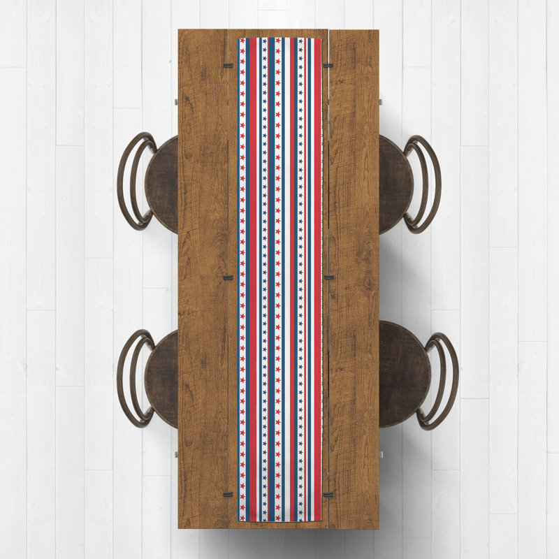 Vislobokov Flag Table Runner, 90" L x 16" W