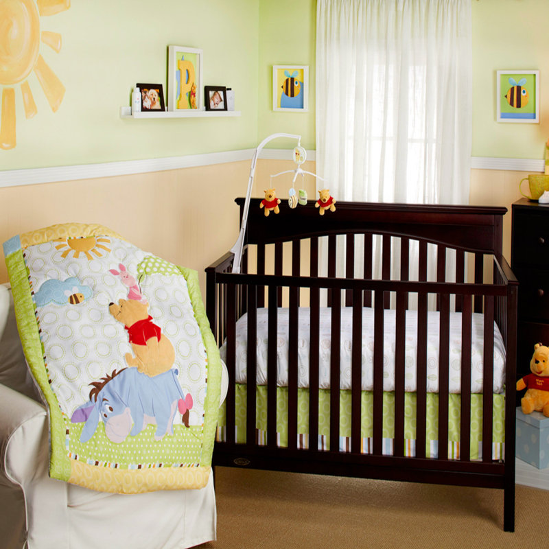 Playful Pooh Animals Musical Crib Mobile